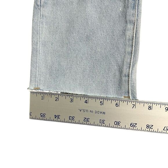 Blank‎ NYC Jeans Women’s 27 Blue Patchwork The Lexington Slim Straight - Picture 10 of 12